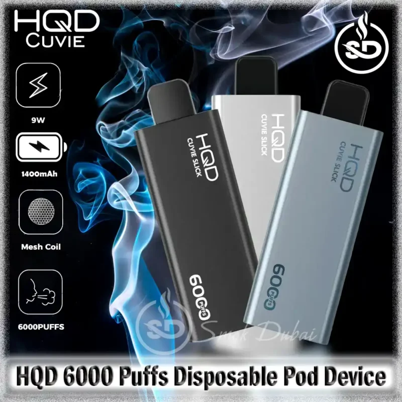 HQD Cuvie Slick 6000 Puffs