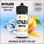 Buy Ruthless Essentials Mango Burst on Ice E-Liquid 100ml-In UAE