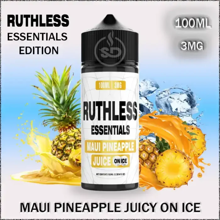 Maui Pineapple Juice on Ice By Ruthless Essentials 100mL-In Dubai