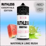 Ruthless Essentials Edition Watrmln Lime Rush E-Liquid 100ml In Dubai