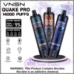 VNSN Quake 14000 Puffs