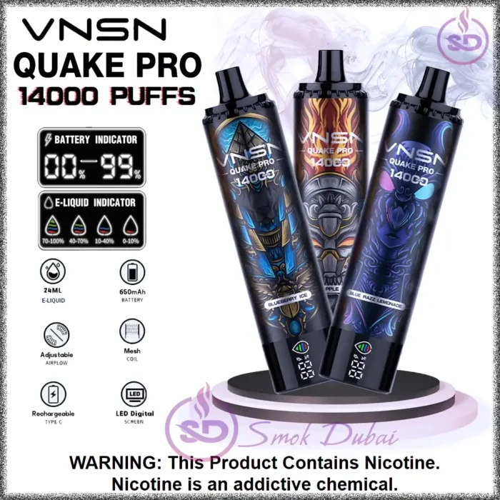 VNSN Quake 14000 Puffs
