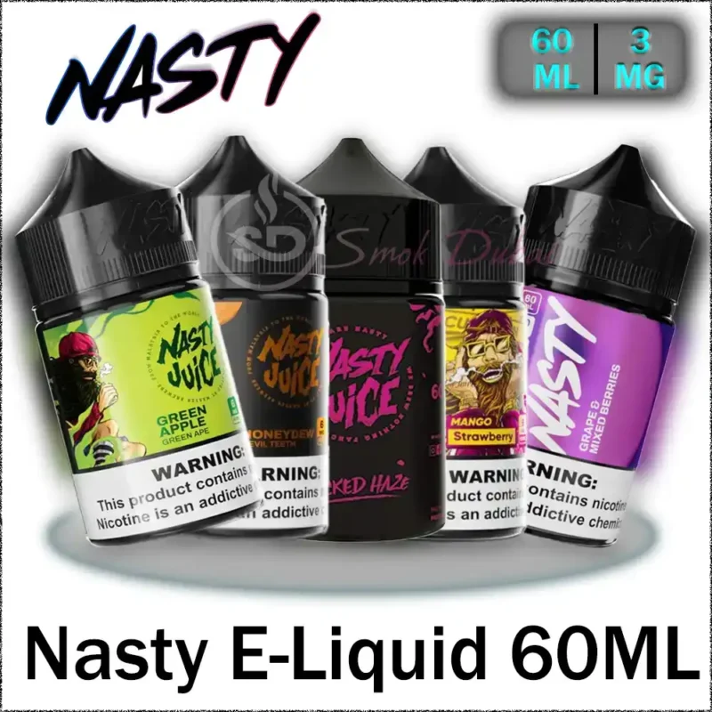 Nasty Juice 3mg Nicotine 60ml E Liquid