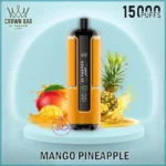 AL-FAKHER-CROWN-BAR-HYPERMAX-15000-PUFFS-Mango-Pineapple