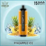 AL-FAKHER-CROWN-BAR-HYPERMAX-15000-PUFFS-Pineapple-Ice