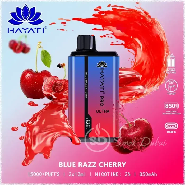 Hayati-Pro-Ultra-15000-Puffs-Blue-Razz-Cherry