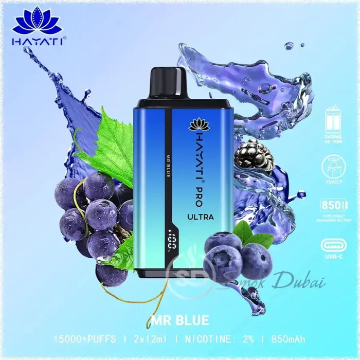 Hayati-Pro-Ultra-15000-Puffs-mr-Blue