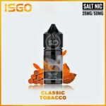 ISGO-SALTNIC-30ML-IN-UAE-Classic-Tobacco