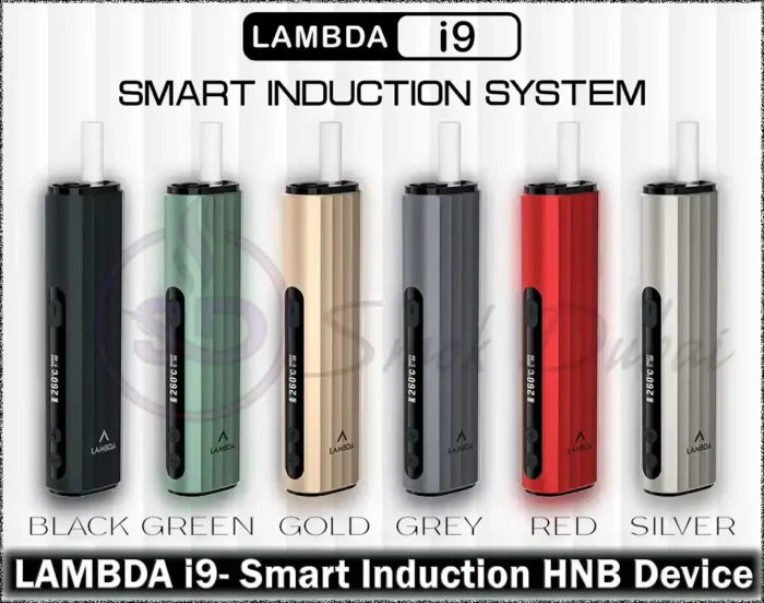 Lambada-i9 Colors-Black-Green-Grey-Red-Silver-Gold