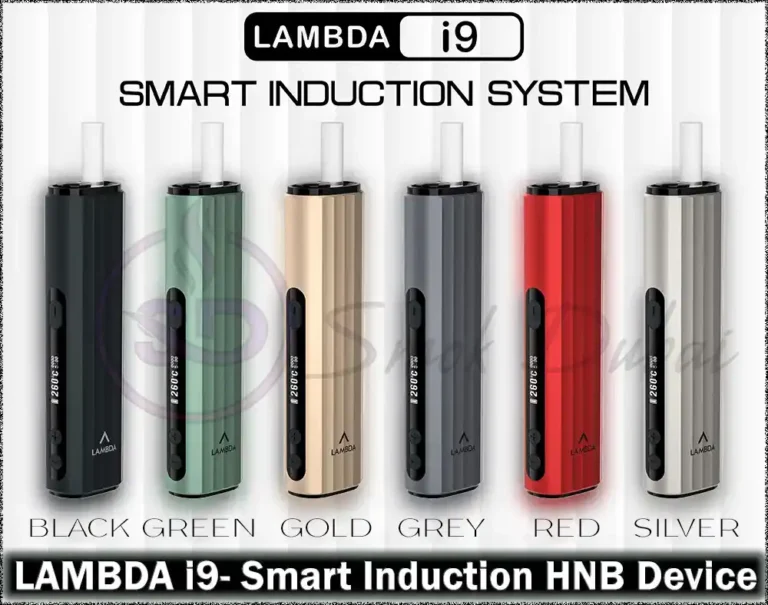 Lambada-i9 Colors-Black-Green-Grey-Red-Silver-Gold