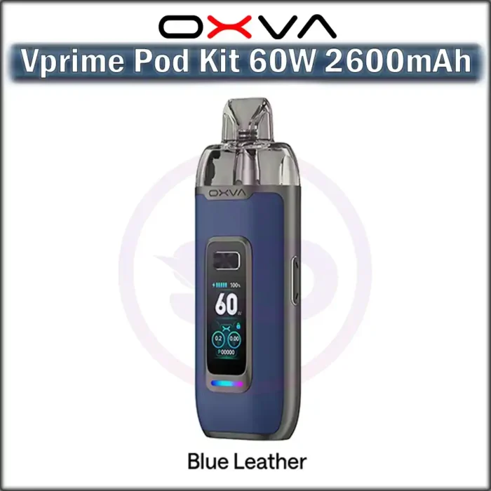 OXVA-VPRIME-Pod-Kit-Blue-Leather