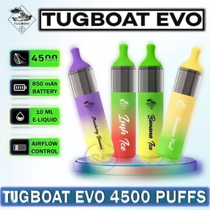 TUGBOAT VAPE 4500 Puffs Disposable in UAE