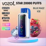 Vozol-Star-20000-Puffs-Disposable-Blue-Razz-Ice