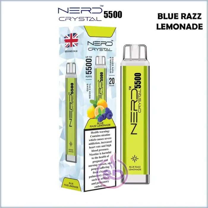 BLUE-RAZZ-LEMONADE-Buy-NERD-Crystal-Disposable-in-Dubai-NERD-5500-Crystal-Disposable-Dubai-NERD-5500-UAE-NERD-Crystal-5500-Vape-Shop-near-me