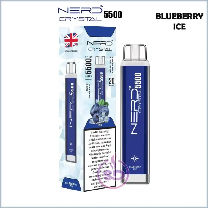 BLUEBERY-ICE-Buy-NERD-Crystal-Disposable-in-Dubai-NERD-5500-Crystal-Disposable-Dubai-NERD-5500-UAE-NERD-Crystal-5500-Vape-Shop-near-me
