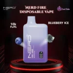 Nerd fire 10000 puffs Disposable Vape Blueberry Ice
