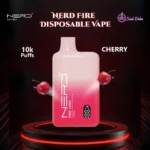 Nerd Fire 10000 Puffs Disposable Vape Cherry