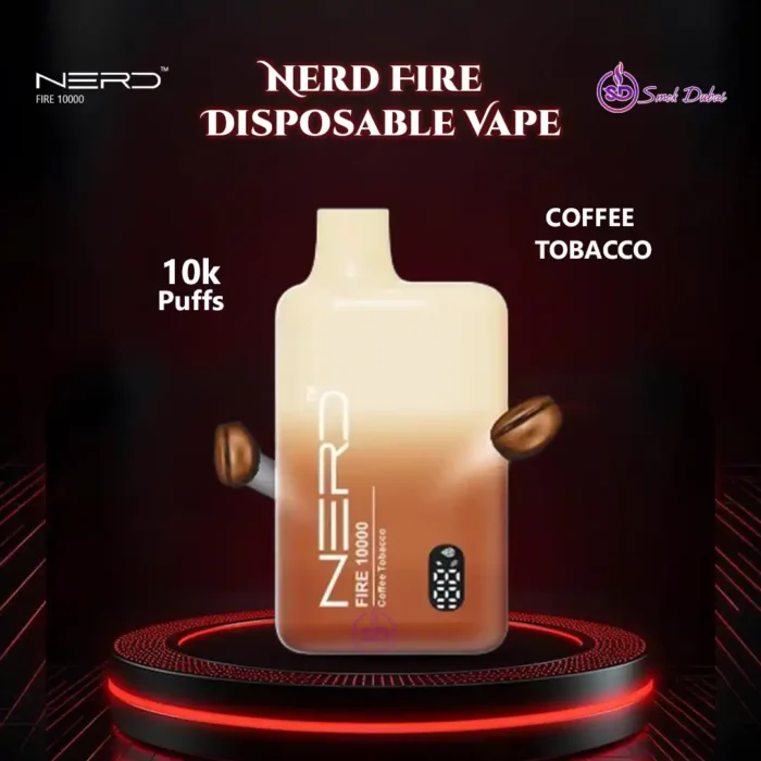 Nerd Fire 10000 Puffs Disposable Vape Coffee Tobacco