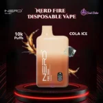 Nerd Fire 10000 Puffs Disposable Vape Cola Ice