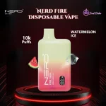 Nerd Fire 10000 Puffs Disposable Vape Watermelon Ice
