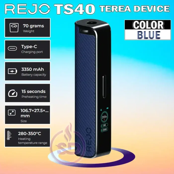 REJO-TS40-Heating-Device-Blue