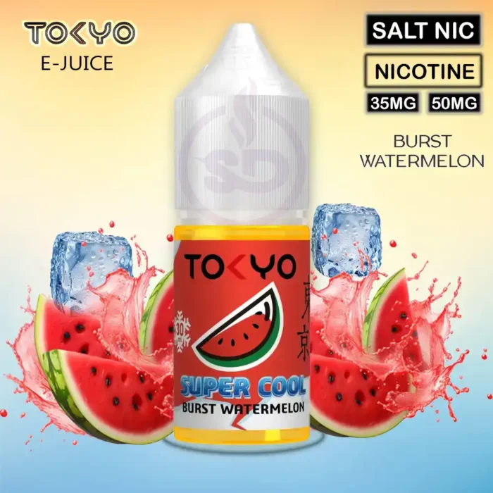 Tokyo-Super-Cool-SaltNic-30ml-Burst-Watermelon