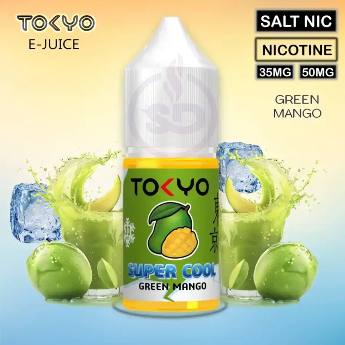 Tokyo-Super-Cool-SaltNic-30ml-Green-Mango