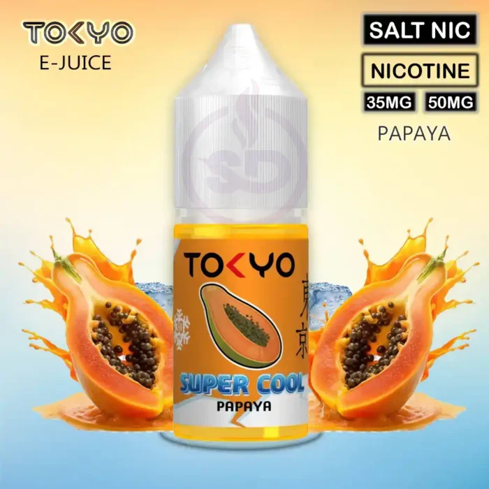 Tokyo-Super-Cool-SaltNic-30ml-Papaya