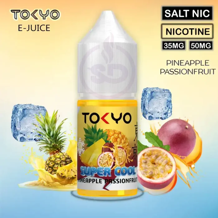 Tokyo-Super-Cool-SaltNic-30ml-Pineapple-Passionfruit