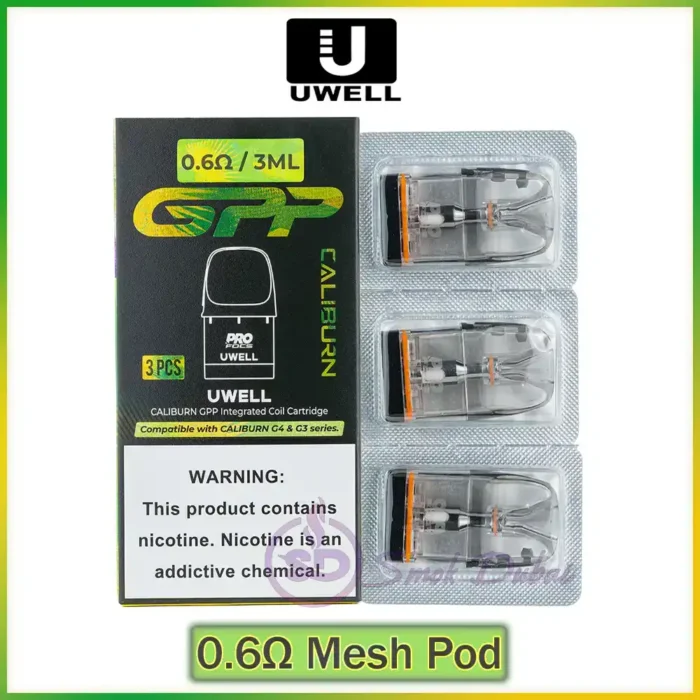 Uwell-Caliburn-GPP-Pod-Cartridge-0.6ohm