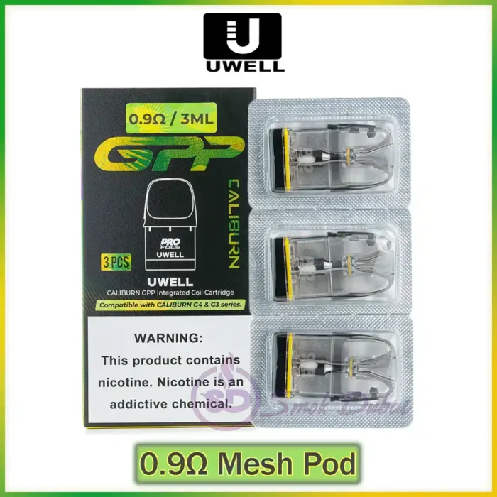 Uwell-Caliburn-GPP-Pod-Cartridge-0.9ohm