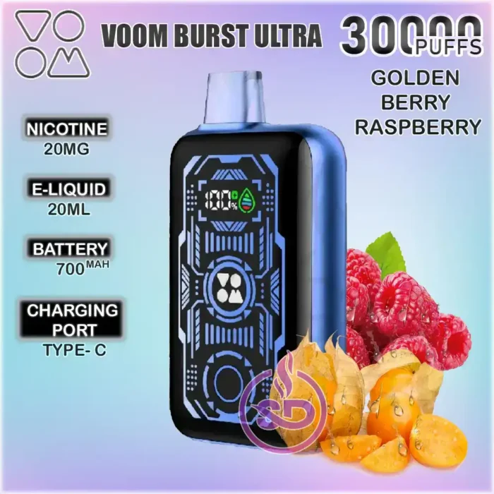 VOOM-BURST-ULTRA-30000-PUFFS-20MG-GOLDEN-BERRY-RASPBERRY