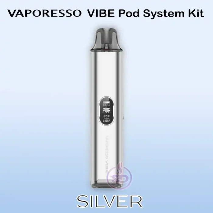 Vaporesso-VIBE-Pod-Kit-Silver