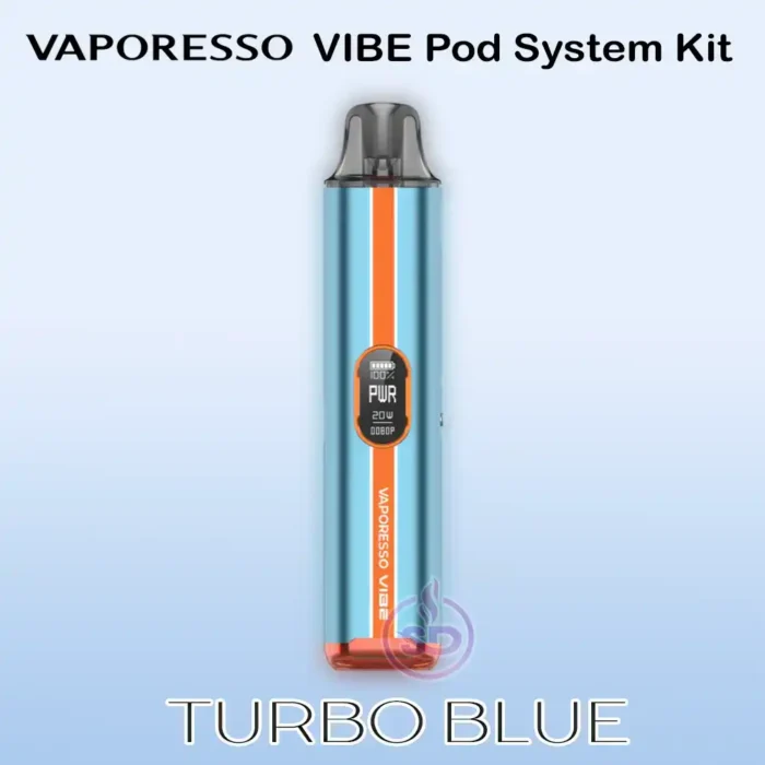 Vaporesso-VIBE-Pod-Kit-Turbo-Blue