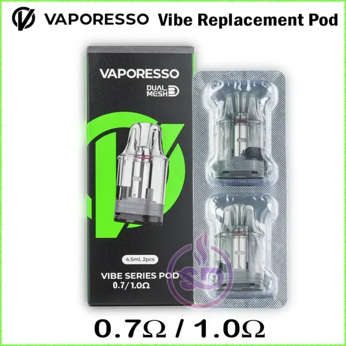 Vaporesso-Vibe-Replacement-Pods-0.7ohm-1.0ohm
