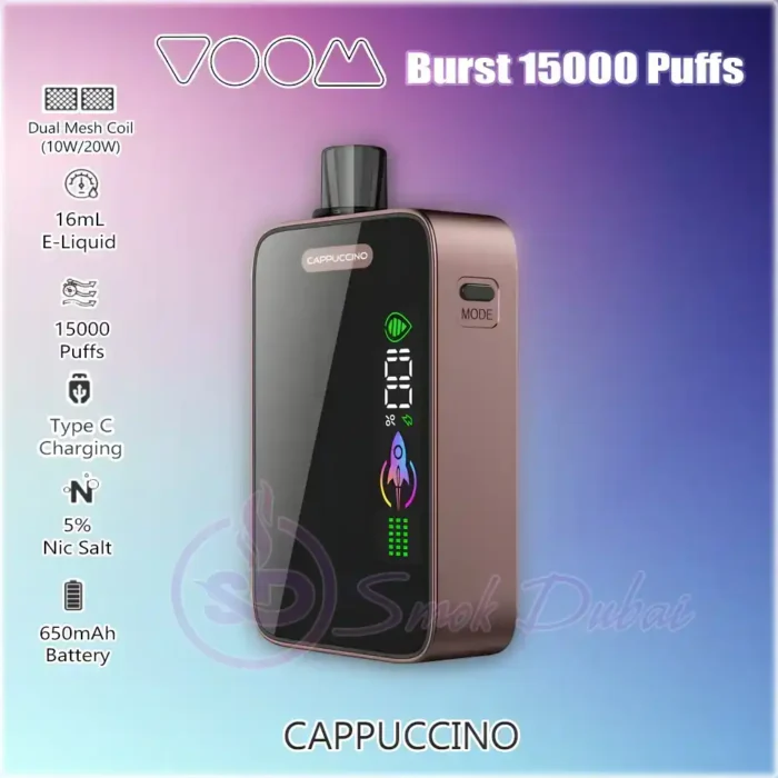 Voom-Burst-15000-Puffs-Cappuccino
