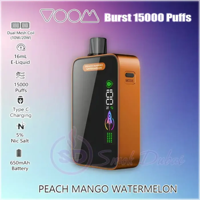 Voom-Burst-15000-Puffs-Peach-Mango-Watermelon