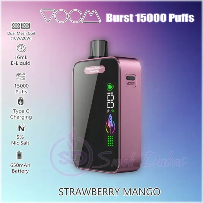 Voom-Burst-15000-Puffs-Strawberry-Mango