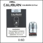 uwell-caliburn-g3-pod-Cartridge-0.6ohm