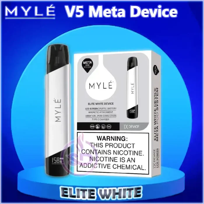 Myle-V5-Meta-Device-Elite-White