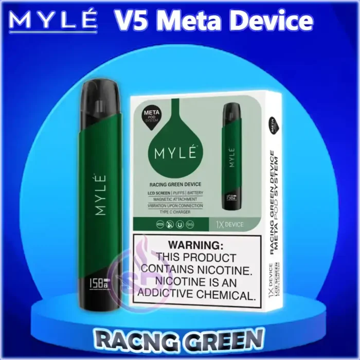 Myle-V5-Meta-Device-Racng-Green