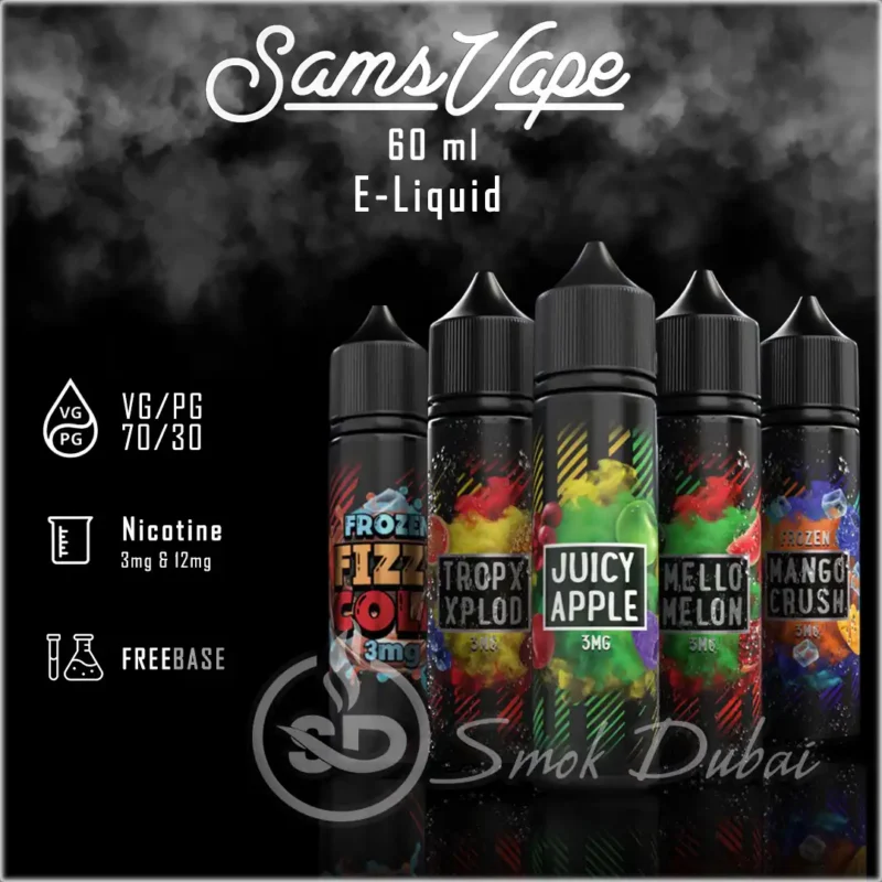 SAMS VAPE 60ml E-liquid