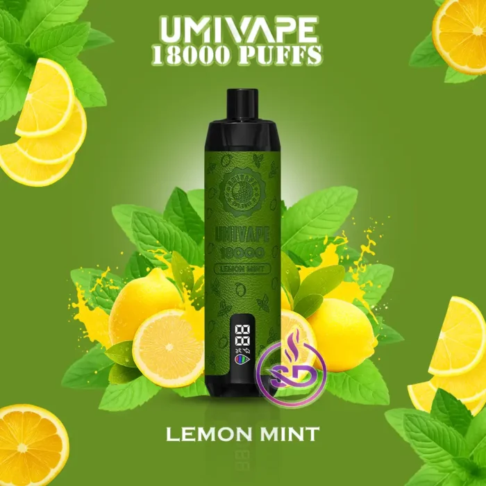 Umivape-U-Bar-18000-Puffs-Disposable-Vape-Lemon-Mint