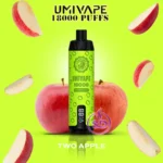 Umivape-U-Bar-18000-Puffs-Disposable-Vape-Two-Apple