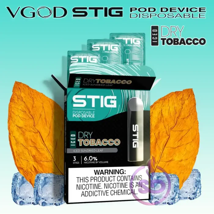 Vgod-Stig-Disposable-Pod-Device-ICED-Dry-Tobacco
