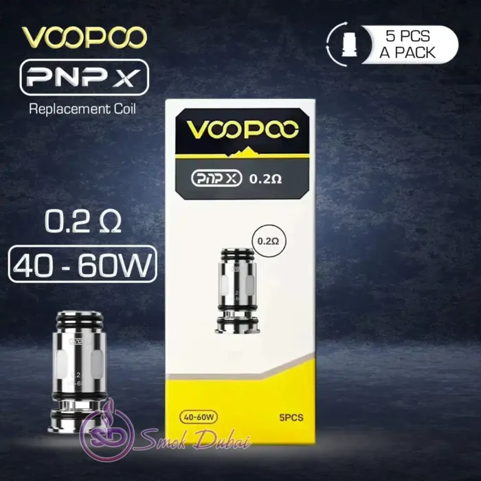 voopoo pnp x 0.2 Voopoo PnP X Replacement Coils 5-Pack — $12.99
