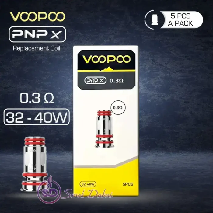 Buy Voopoo PnP X Replacement Coil - 5 pcs a pack in dubai