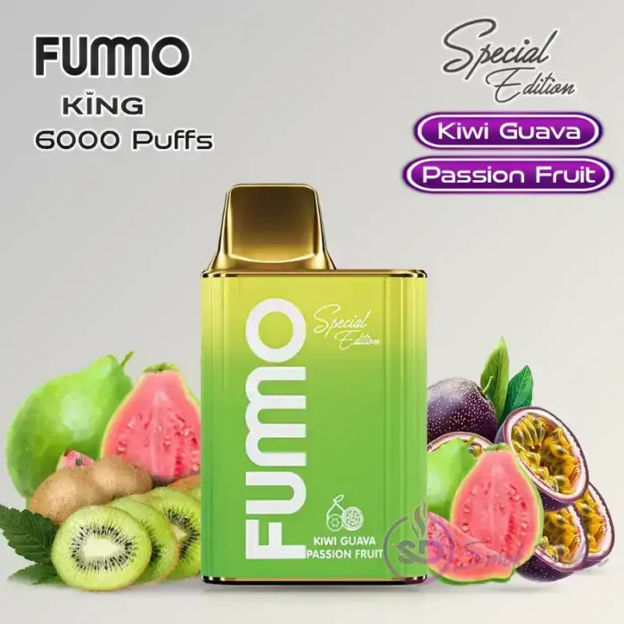 Fumo-King-6000-Puffs-Disposable-Vape-Special-Edition-Kiwi-Guava-Passion-Fruit