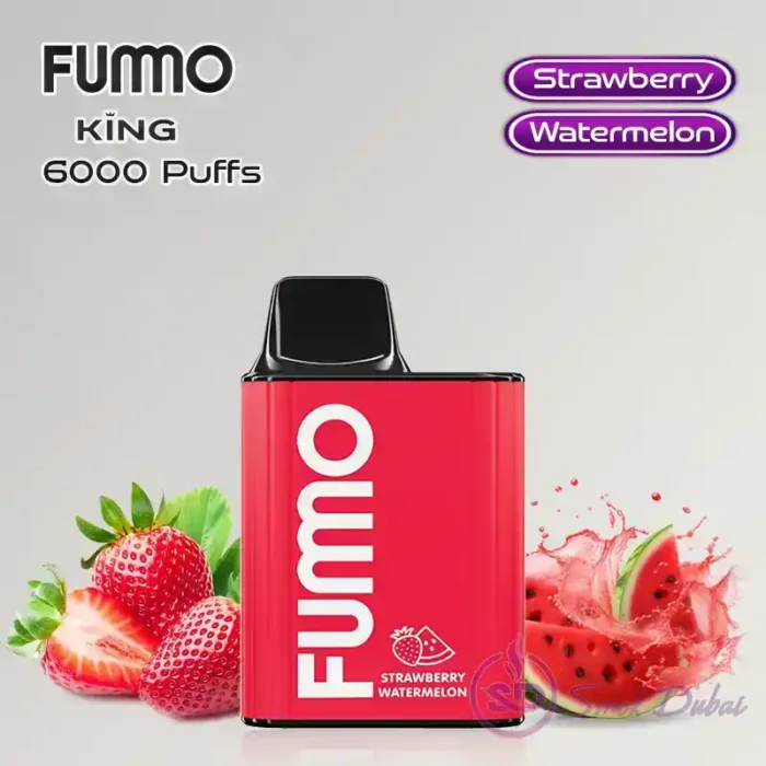 Fumo-King-6000-Puffs-Disposable-Vape-Strawberry-Watermelon