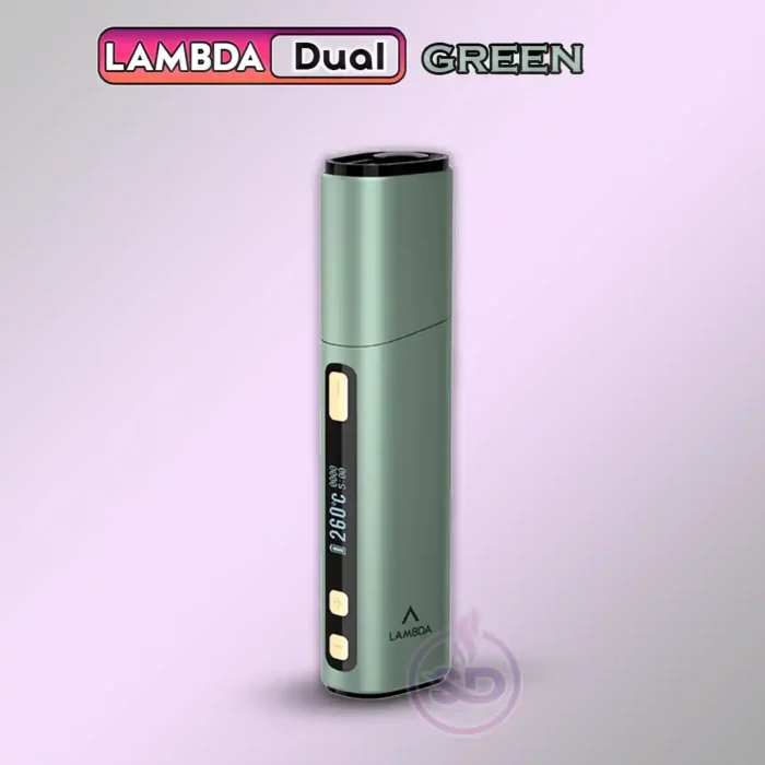 LAMBDA-Dual-Heat-Not-Burn-Device-Green